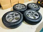 16” kia seltos alloys with 205/65/16 tyres in new condition set of 4