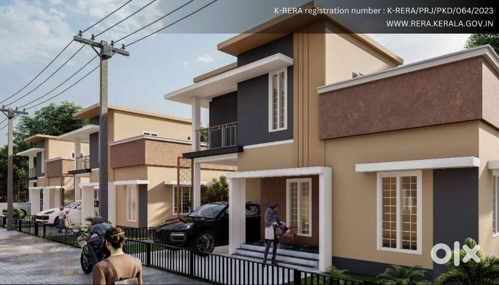 Just 47.5 lakhs - 1500 SQFT / 5 CENT - 3BHK House For Sale In palakkad