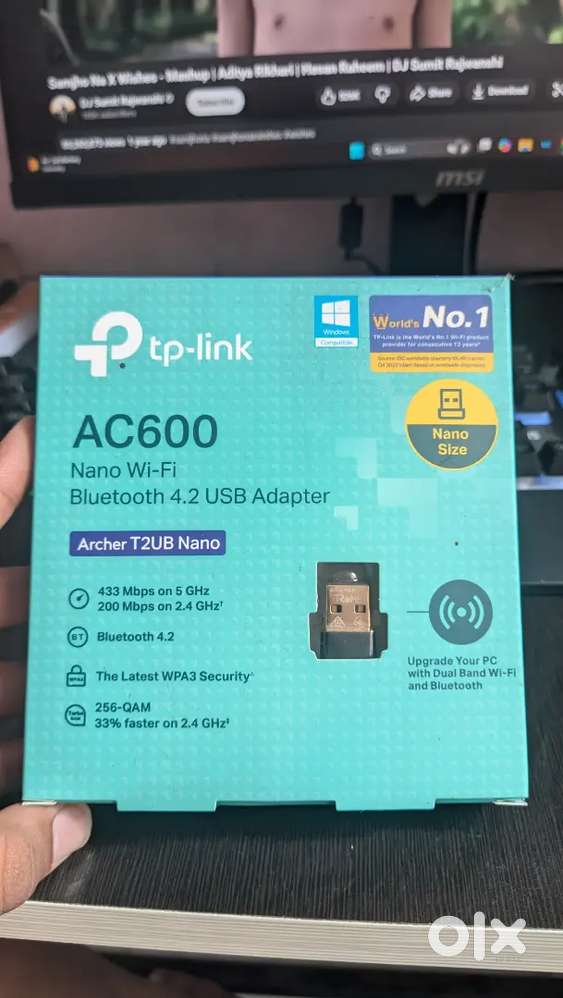 Wifi + bluetooth adapter