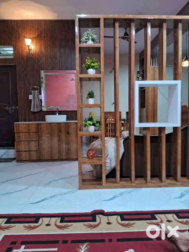 Fully furnished home for rent to quick move in .