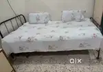 Iron single bed