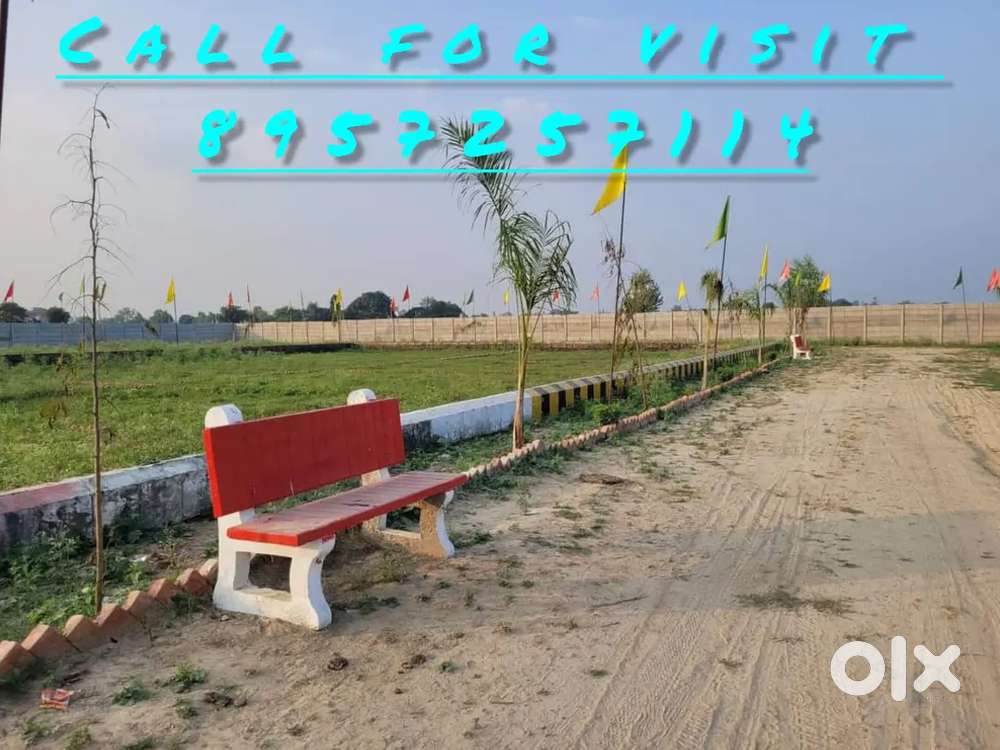 किसान पथ आउटर रिंग रोड से लगा हुआ प्लॉट तुरंत कब्जा के साथ बैंक लोन भी