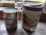Tiffin box, hot dryer, electric submiter, delivery bag
