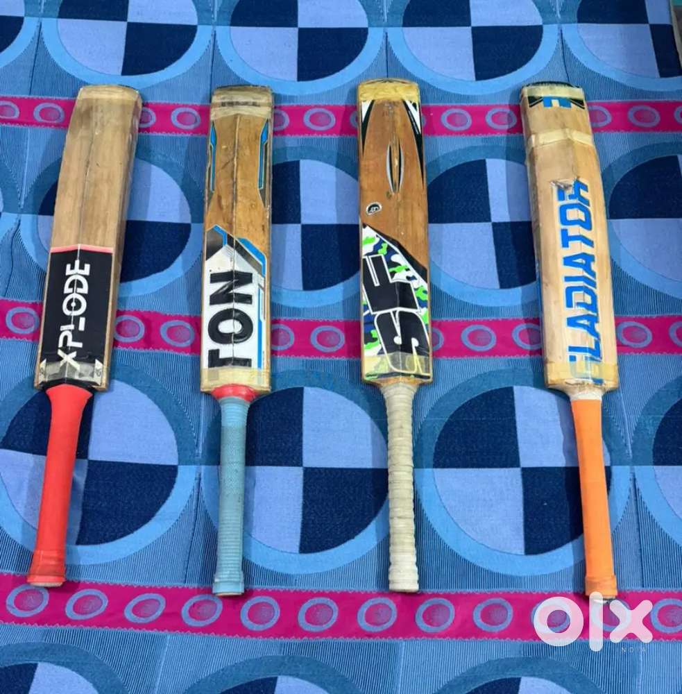 Ready to play English/Kashmiri Willow Cricket Bats at lowest price