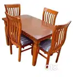Solid wood 4 setar dining table wholesale price