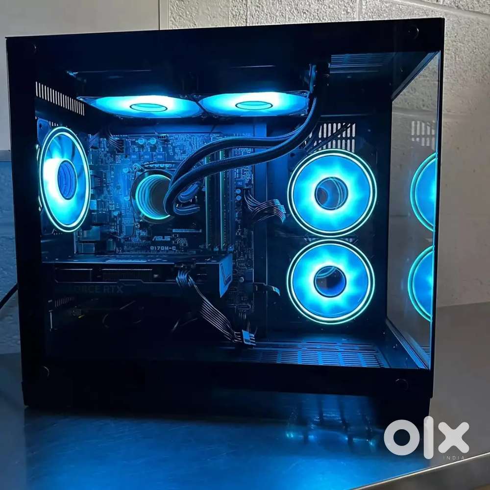 Fast Gaming PC Liquid Cooler i7-6TH 1TB SSD 32 GB DDR4 Win 11 RTX 4060