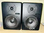 Studio speaker and 1 Zebronics monitor for computer