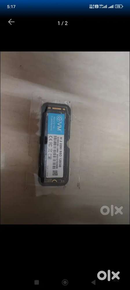 NVME SSD 128 Gb