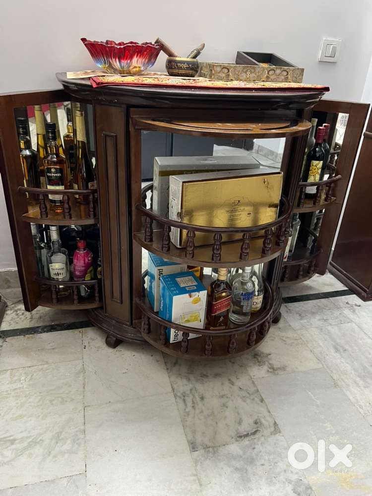 Wooden Bar for Drawing room