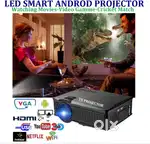 Multimedia smart android WiFi Projector for movies & Live IPL Match