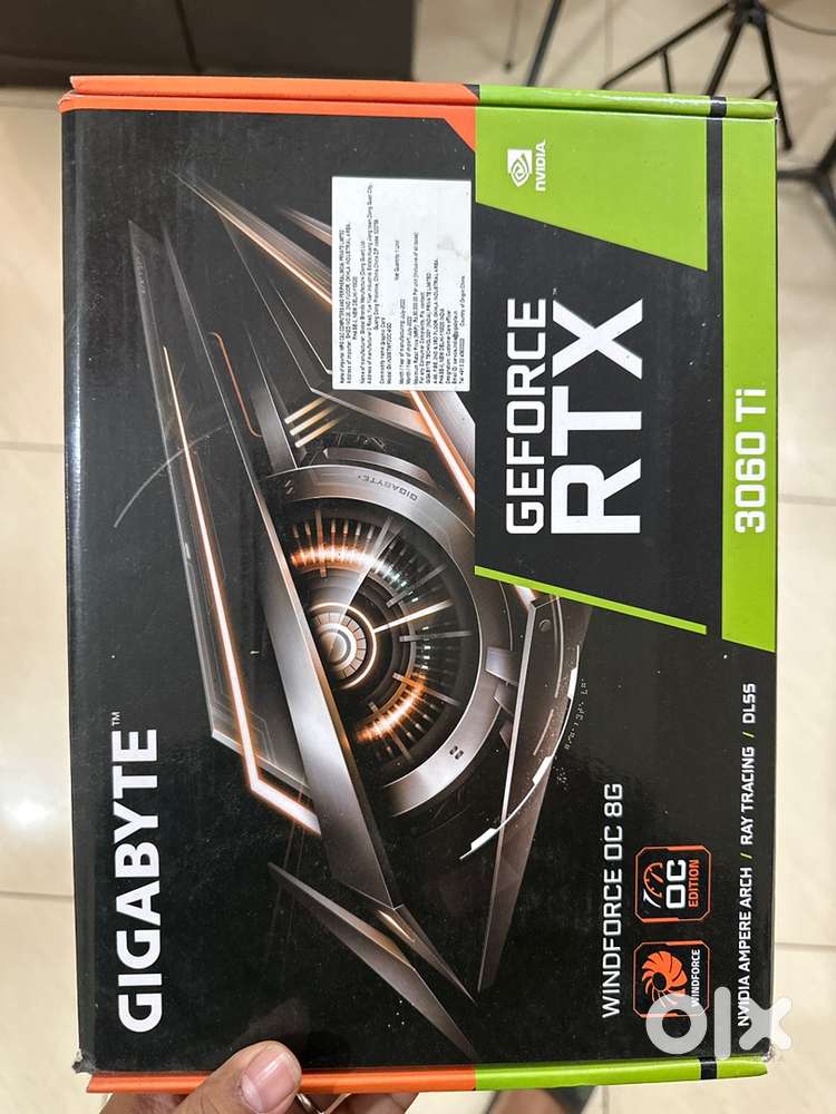Nvidia RTX3060ti 8GB GIGABYTE