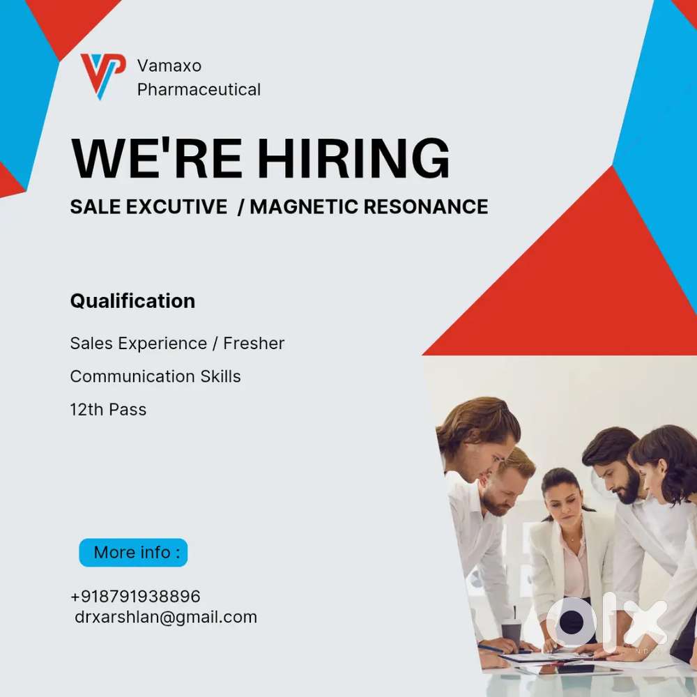 Job Vacancy From Vamaxo Pharmaceutical