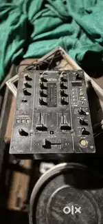 DJM-400 Professional DJ Mixer 2 channel with flight case