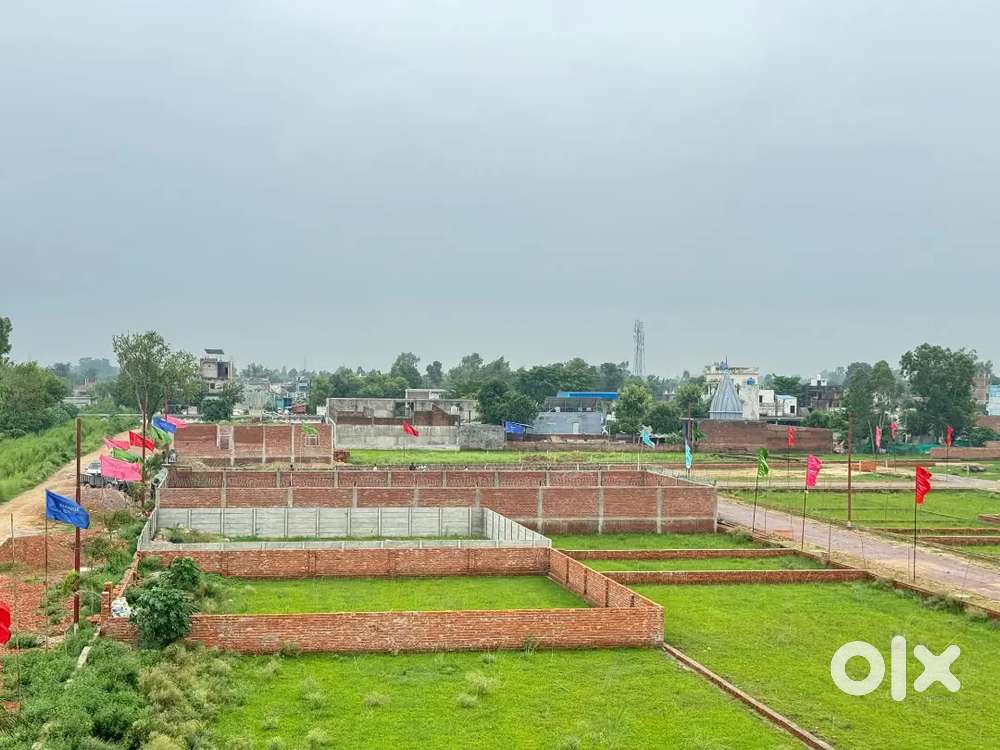 सुल्तानपुर रोड खुरदही मार्केट के पास प्लॉट ले आउटर रिंग रोड पर