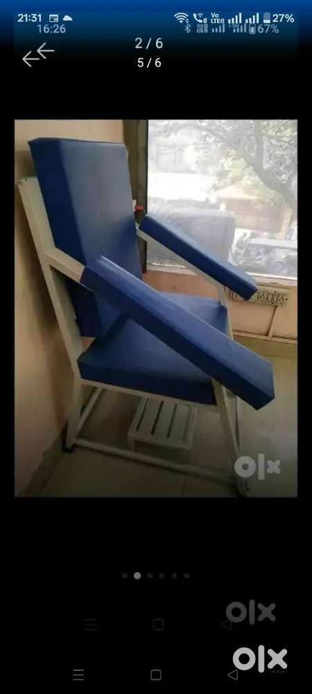 Chair for blood collection