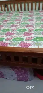 Cot wooden king size double bed