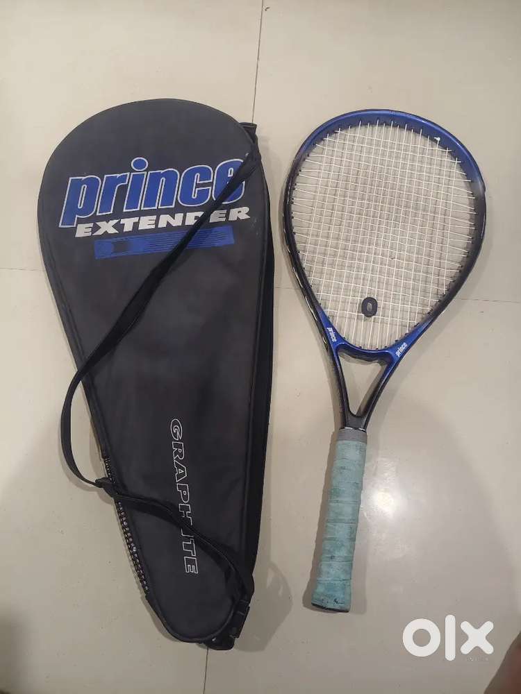Prince extender graphite  tennis racquet just one week used