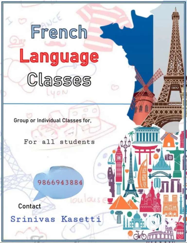 French language classes Home tutor