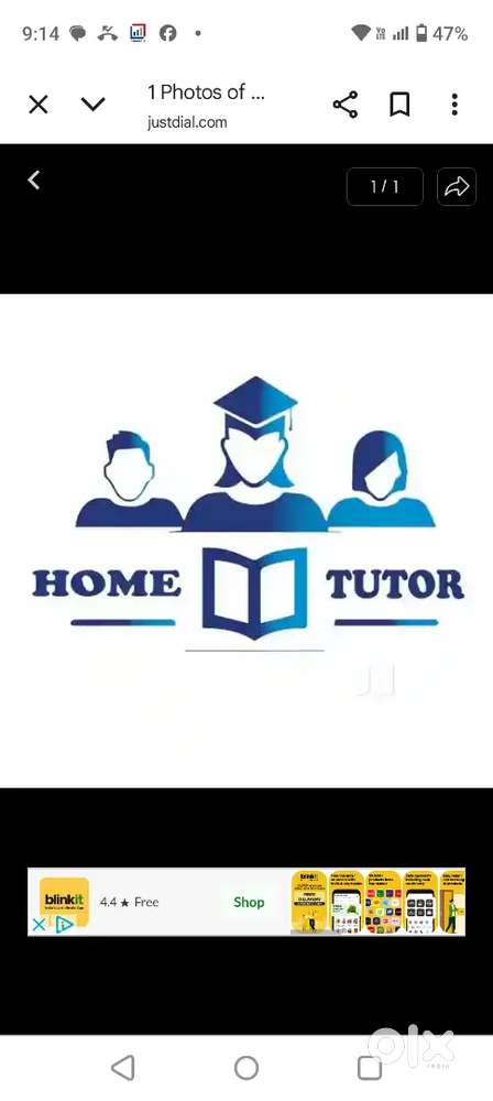 Home tutor I am tutor I can teach from class 1 to 10