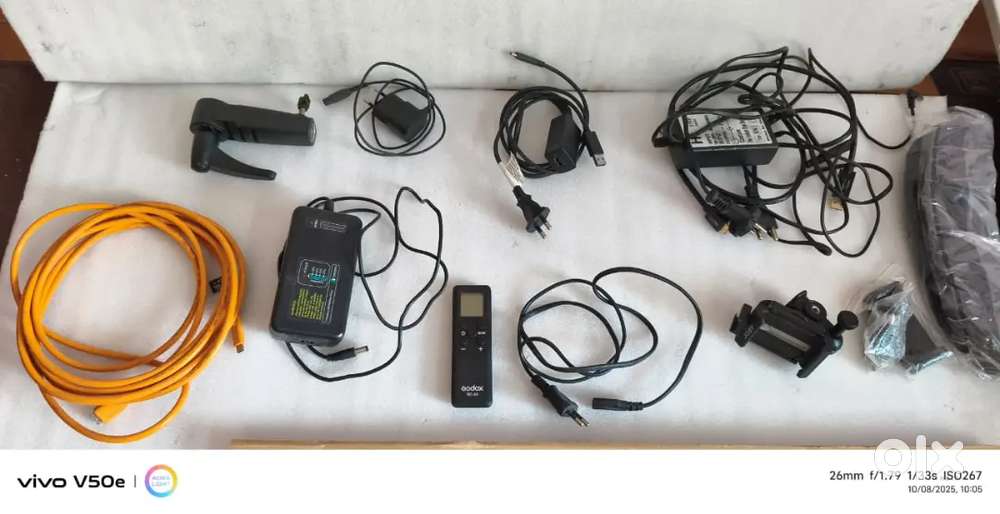 Camera stand with full kit