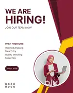 We are hiring warehouse