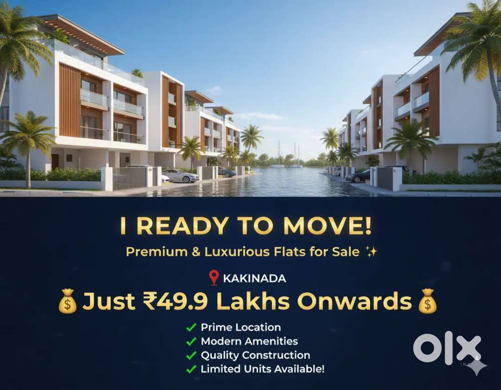 Ready to move flats for sale 2 , 3 BHK
