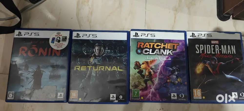 PS5 Games Physical Disc
