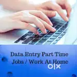 Part time job data entry typing work