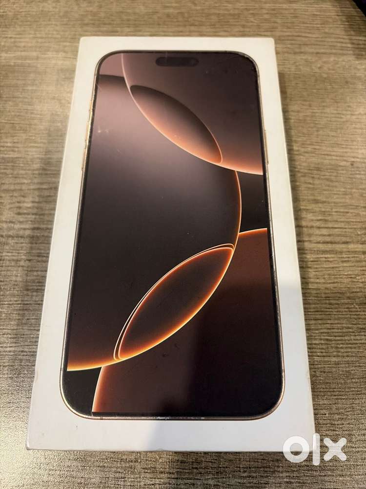 Iphone 16 pro max 256gb (physical dual sim)