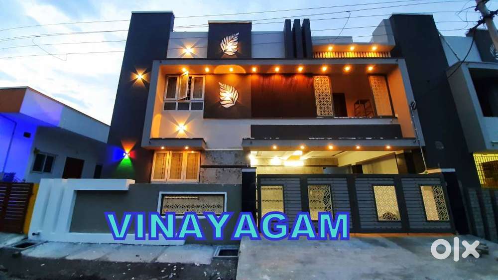 MARVELOUS , TRENDY BUNGALOW for sale at VADAVALLI -- 1.50 Crs.