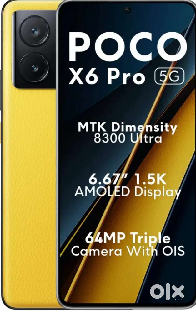 Poco x6 pro new prize 27k but urgent I need 24k 2 month old only