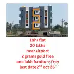 1bhk flat with furniture and gold offer