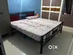 King size 6X6 Cot along with Foam bed