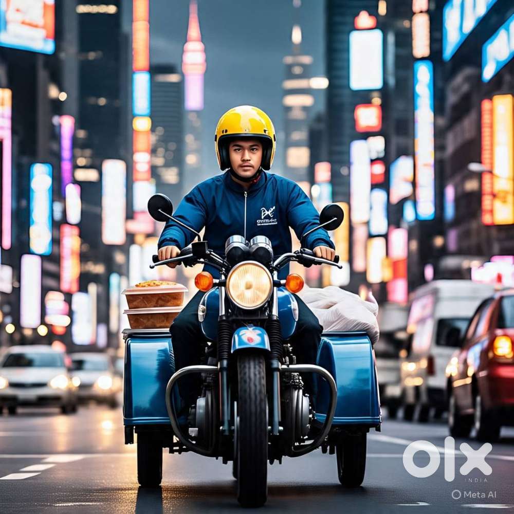 Delivery boy in Jaipur