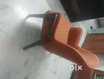 Two Leisure chair thick seat cushion.