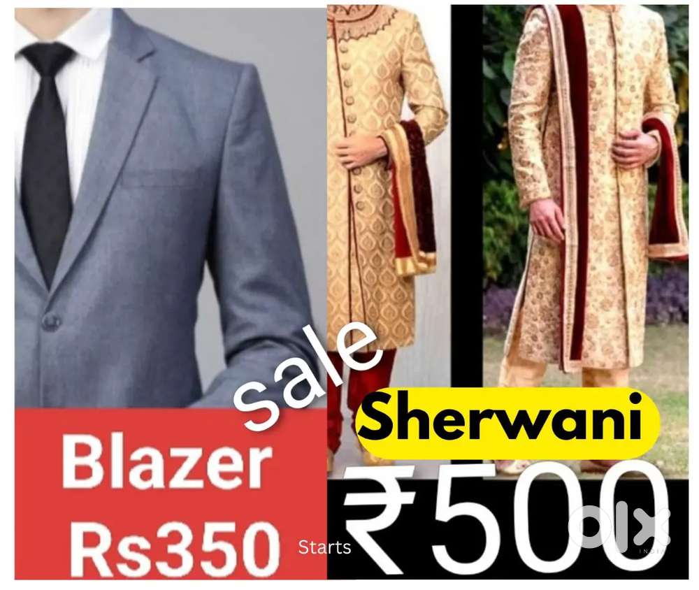 Sherwani Blazer sale designer indowestern dress traditional outfits