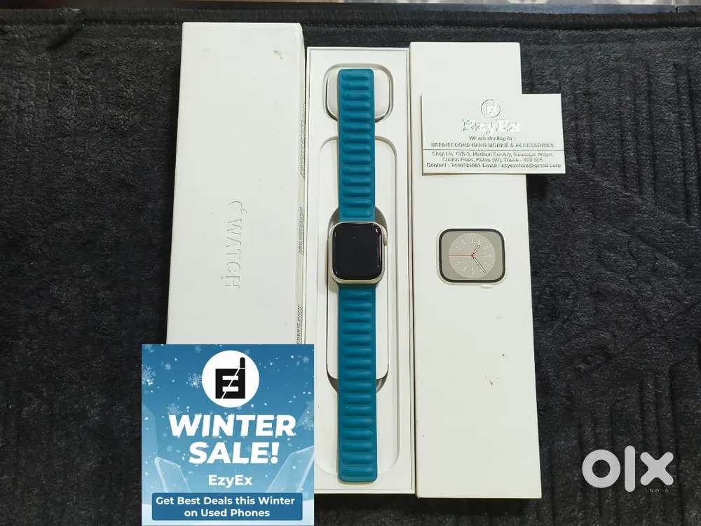 EZYEX-WINTER SALE Apple Watch Series 8 41mm GPS Indian Available #Sale