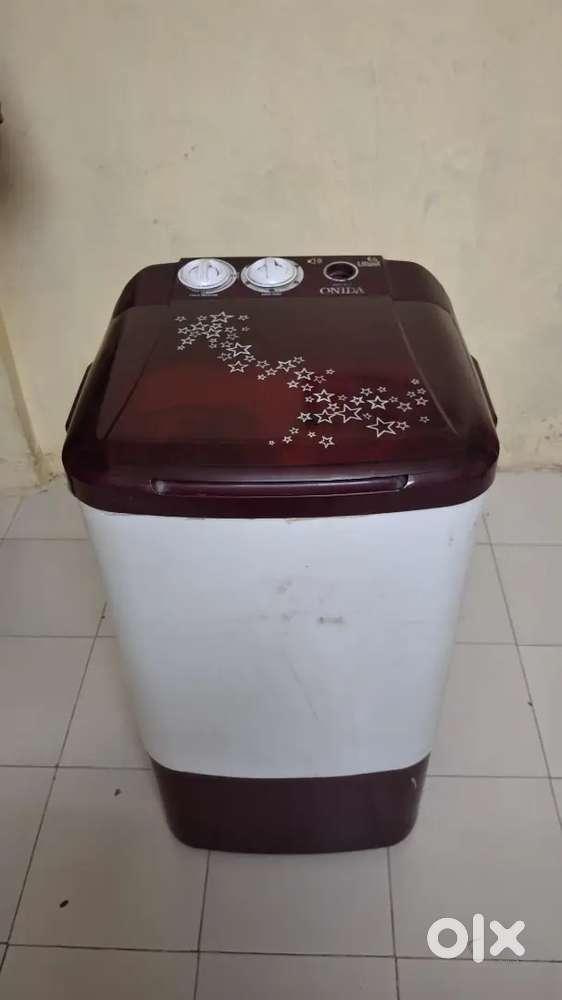 Onida 6.5 kg Top Load Washer Only (WS65WLPT1LR Liliput, Lava Red)