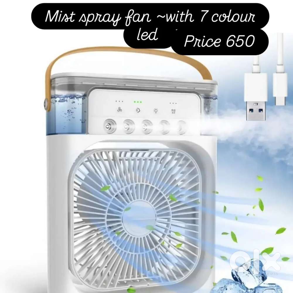 Mist spray fan