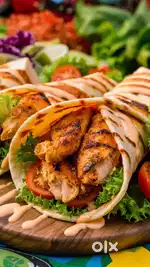 Helper for shawarma master