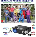 wifi smart mini led projector 250inch screen size Cricket Match live
