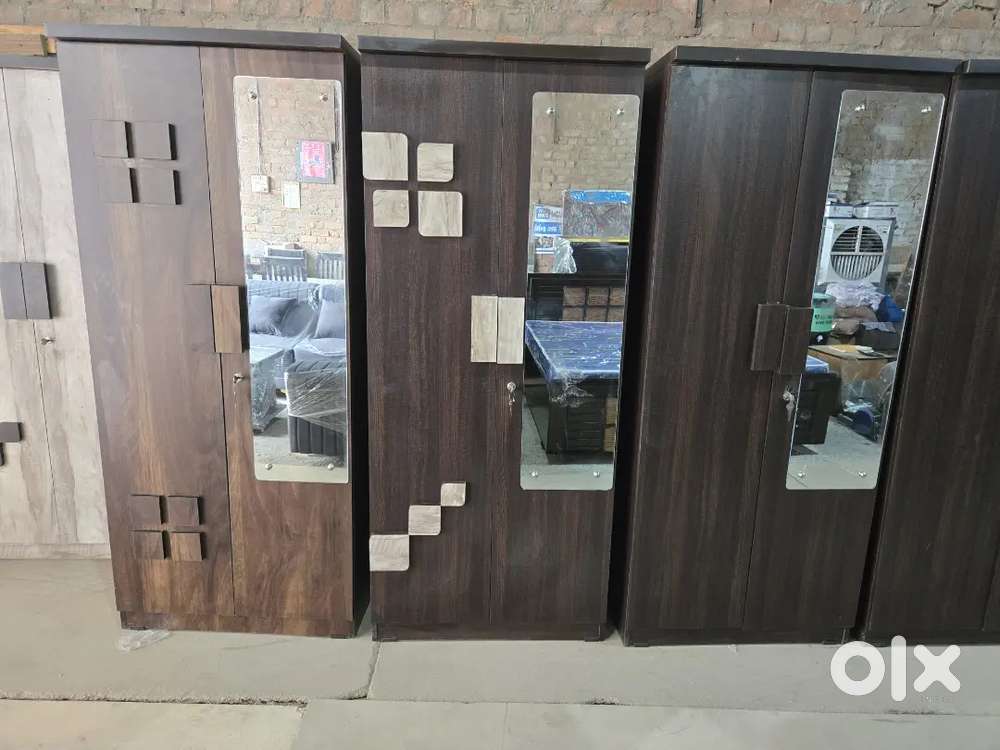 New brand 2 door wardrobe direct factory