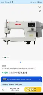 automatic USHA Machine For ladies