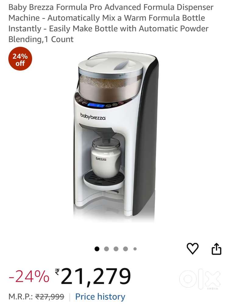 Baby Brezza Baby Formula Milk Maker