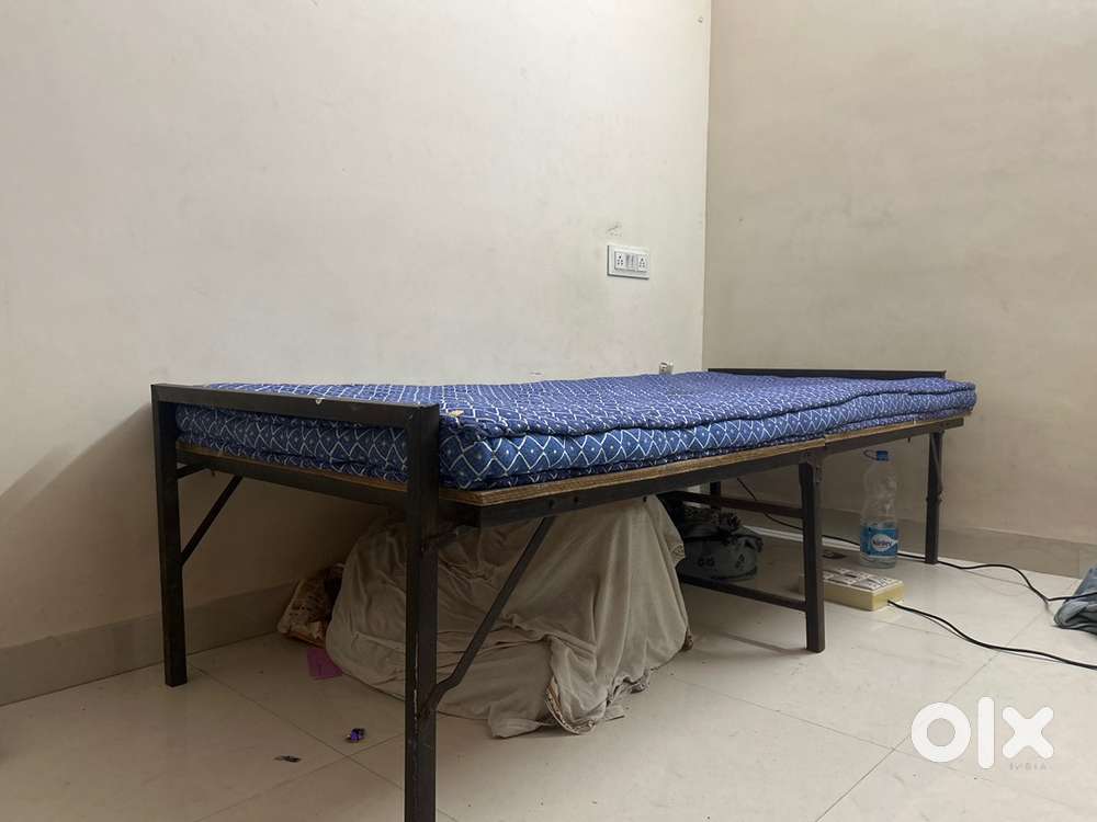 Folding Single bed with mattress