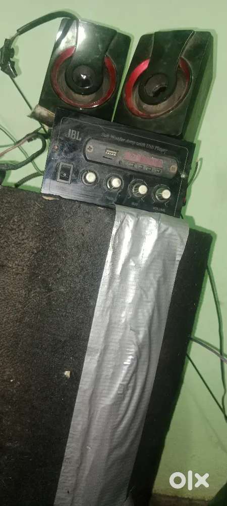 JBL AMPLIFIER WITH SUB SPEAKER