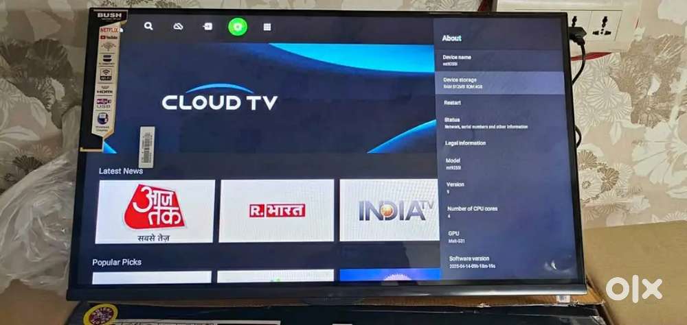 Upgrade Your Home! Smart LED TV 32–55 inch  4K FHD  BT Voice Remote