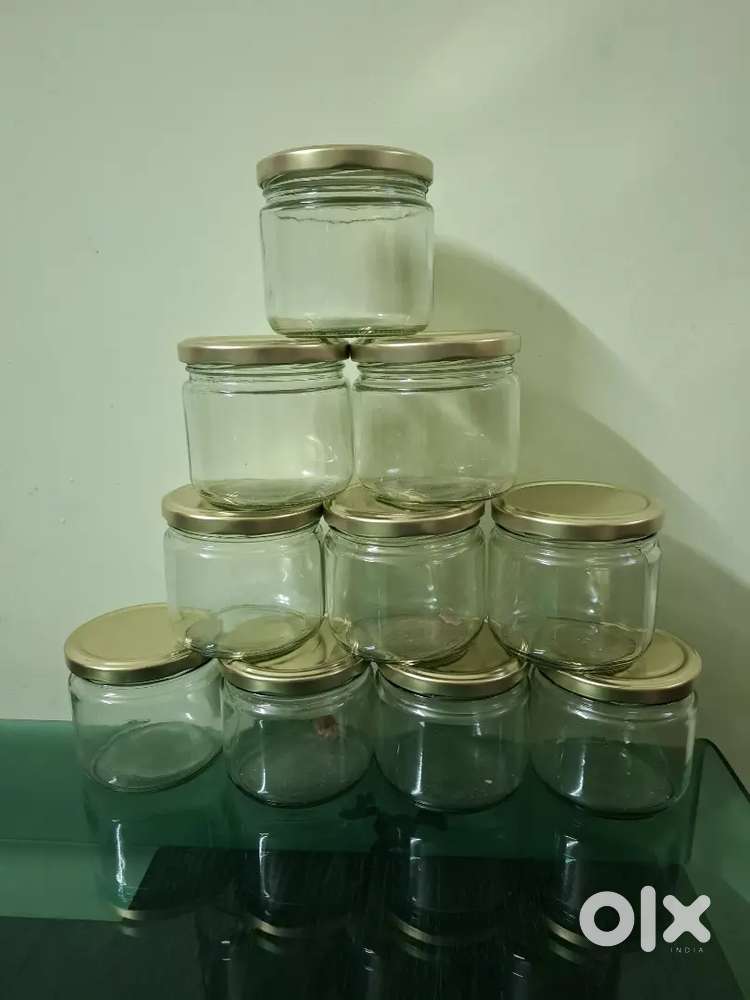 Glass Jars with Lids – Clear Glass Containers