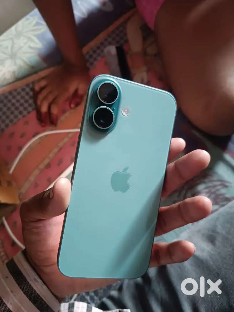 Iphone 16 teal colour 128gb