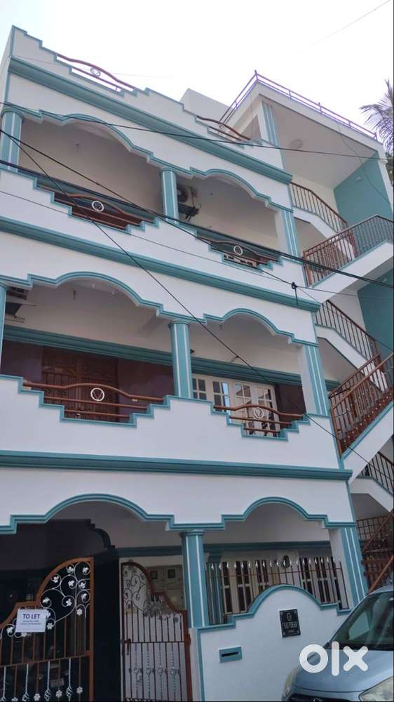 Hoysala Nagar, 2BHK ,House for Lease